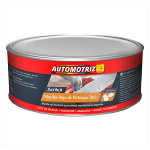 Masilla Roja Automotriz Opex VP 1/4 Galón